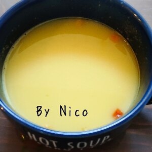 【簡単 朝ごはん】コーンスープ×オートミール